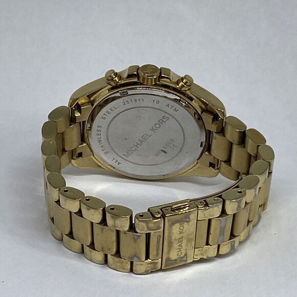 Michael Kors MK5605 Women's Stainless Steel Analog Dial Quartz Wrist Watch XX922 - Picture 10 of 12